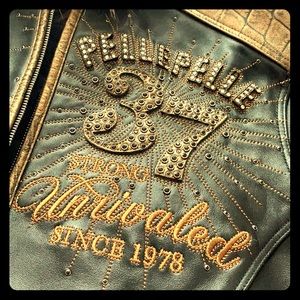 PELLE PELLE UNISEX LEATHER JACKET